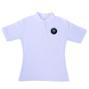 Girls White Polo Shirt S/S